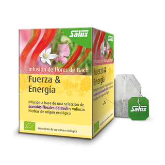 Infusion de flores de Bach fuerza & energia Salus