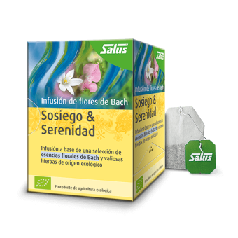 Infusion de flores de Bach sosiego & serenidad Salus