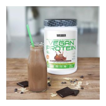 Proteina vegana chocolate 750g weider